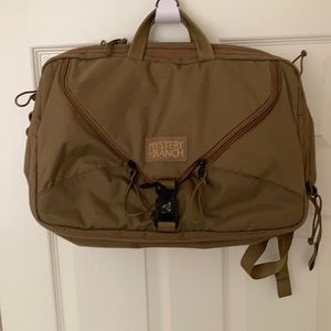 Mystery Ranch 3 way Briefcase Expandanle- Like New